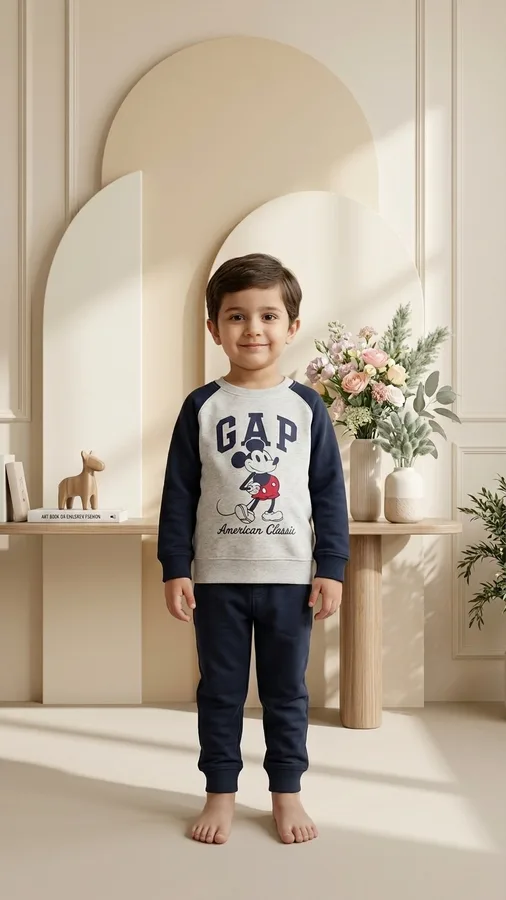 Kids gap track suite